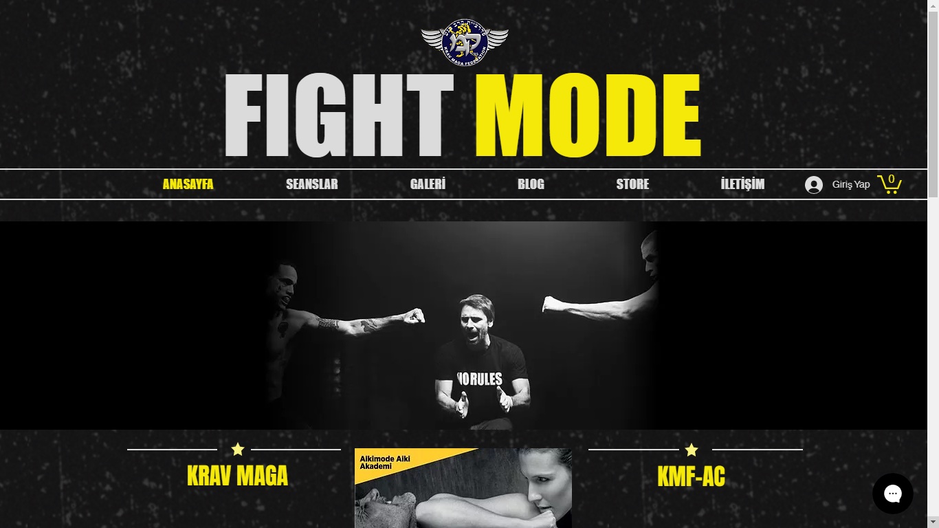 Fight Mode Kravmaga — Eğitim & Spor Web Sitesi