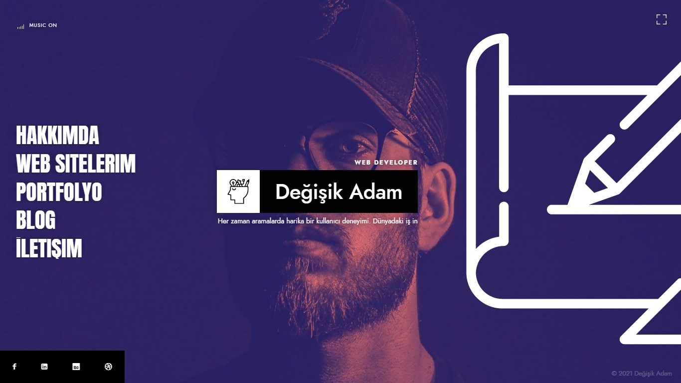 Mert Özdemir V3 — Portfolyo & Tanıtım Sitesi
