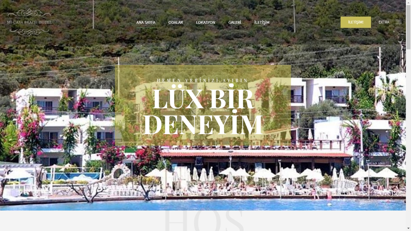 Mi-Casa Beach Hotel — Otel & Rezervasyon Web Sitesi